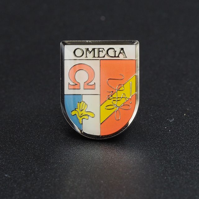 Pin's Passion-OMEGA-Outline-Geëtste-Koud-Geëmailleerde-Pins