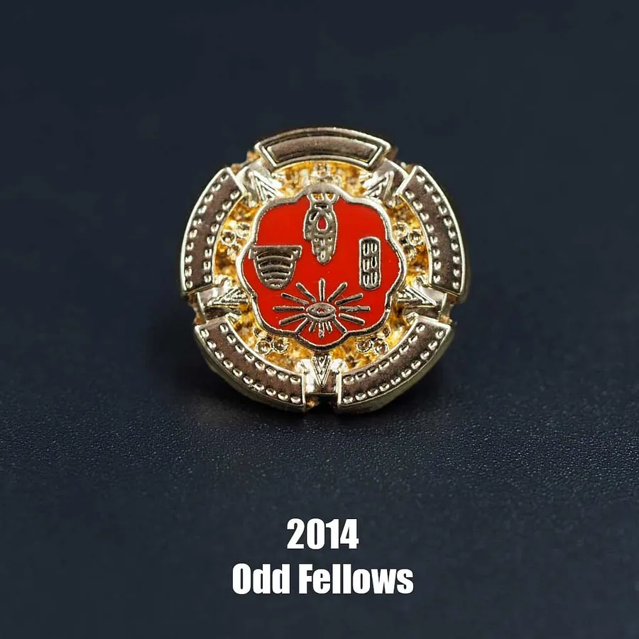Pin's Passion-Pins van het jaar-2014-Odd Fellows-pinspassion.nl
