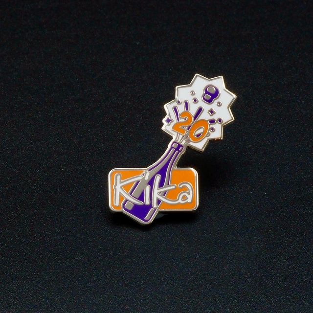 KiKa 20 Jaar Pins - Kinderen Kankervrij Pins 20 jaar Speldje