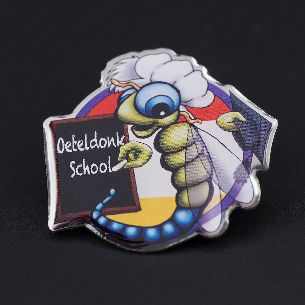 Pin's Passion-Oeteldonkse-School-Outline-Zijdeglans-Filmprint-Pins