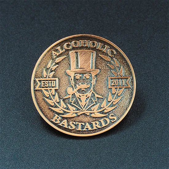 Acoholic Bastards Pins rond speldje