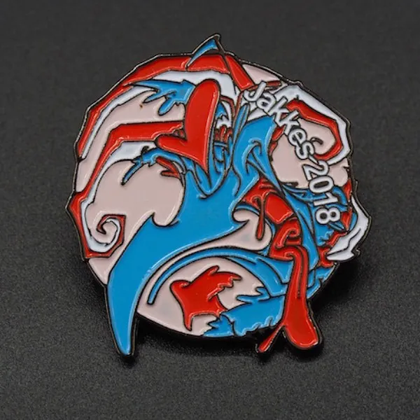 Pin's Passion-Jakkes-2018-IJzer-Koud-Gestempeld-Pins