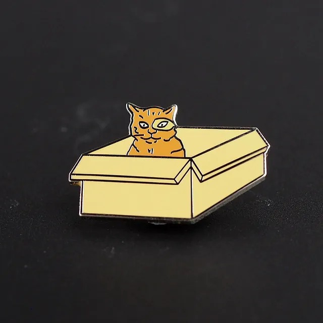 Pin's Passion-Koper-warm-geëmailleerd-Pins-Catland