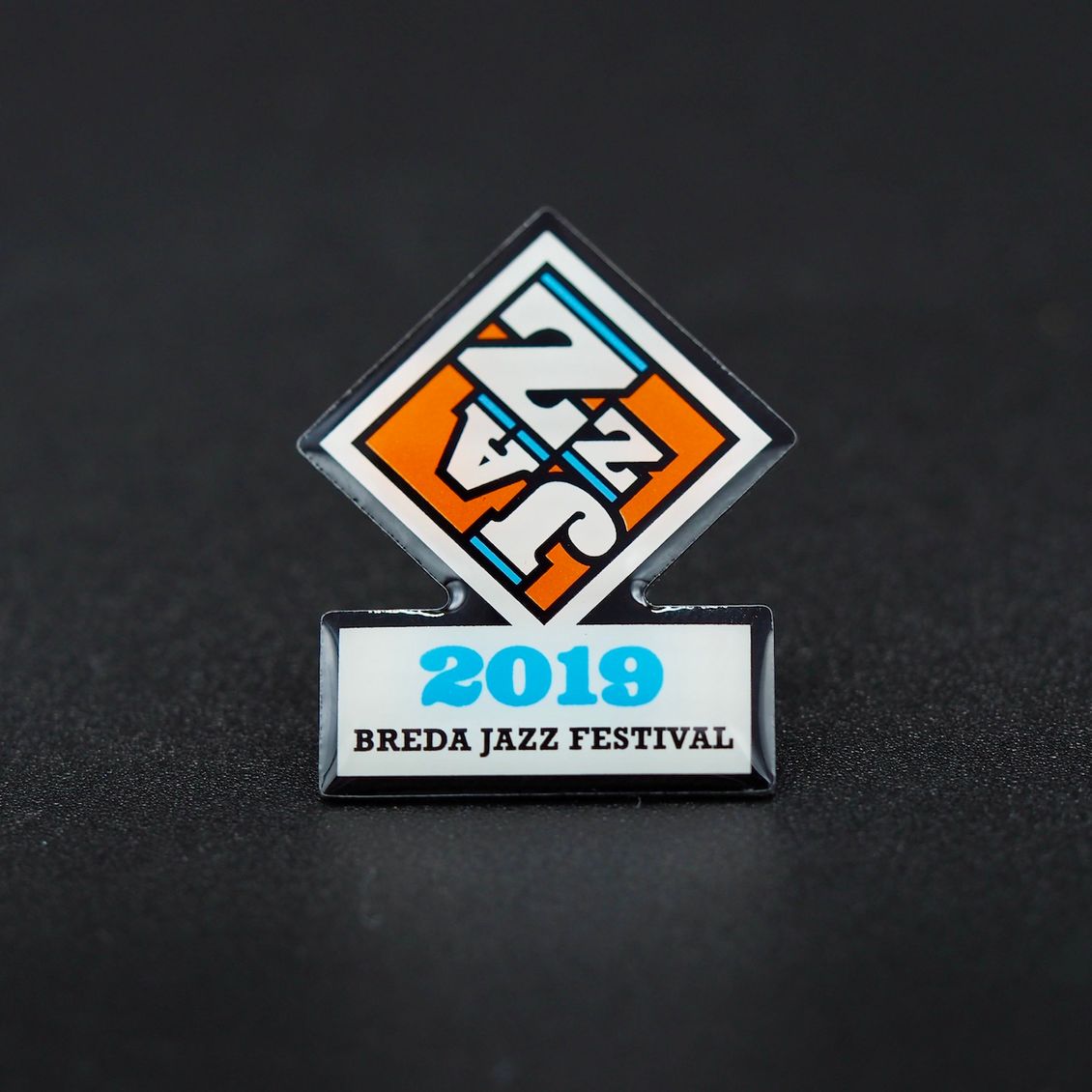Pin's Passion-Breda-Jazz-Festival-2019-Outline-Zijdeglans-Filmprint-Pins