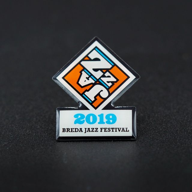 Pin's Passion-Breda-Jazz-Festival-2019-Outline-Zijdeglans-Filmprint-Pins