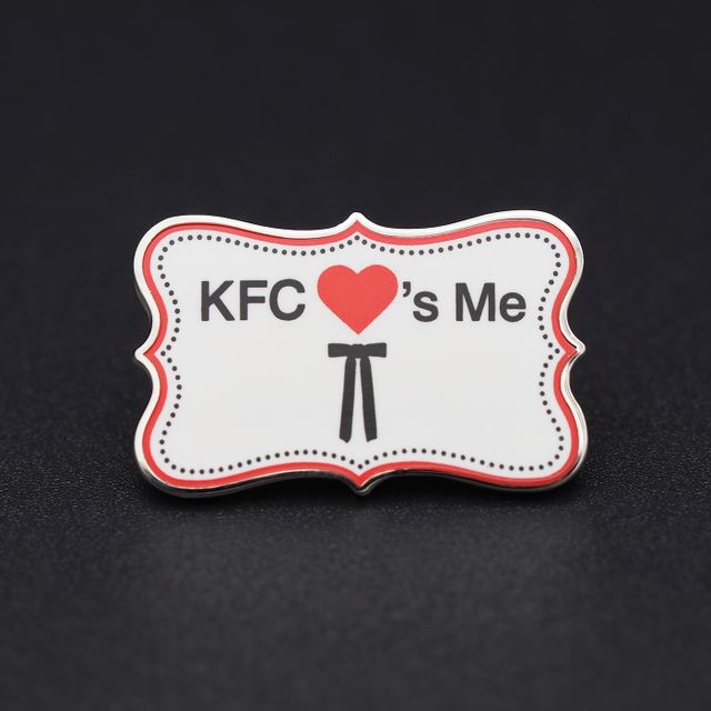 Pin's Passion-Koper-Warm-Geëmailleerd-pad print-Pins-KFC