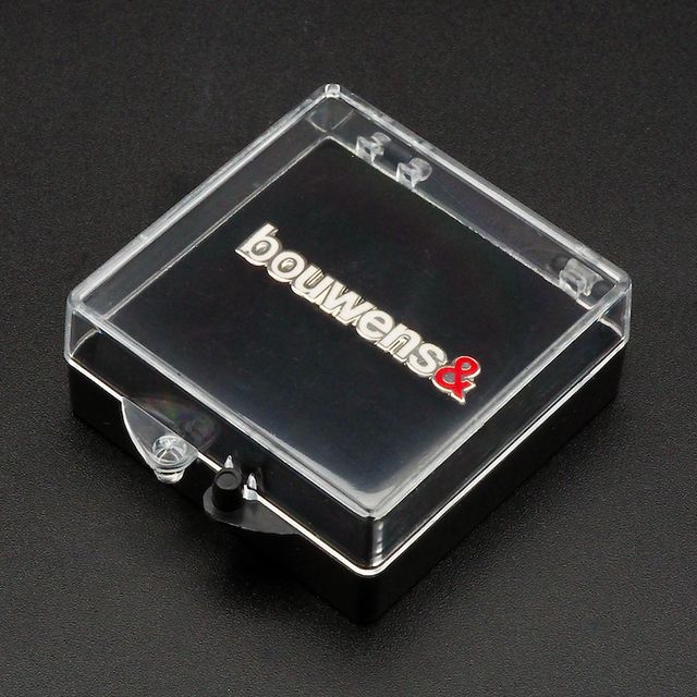 Bouwens& in gift box - Koper Warm Geëmailleerde Pins