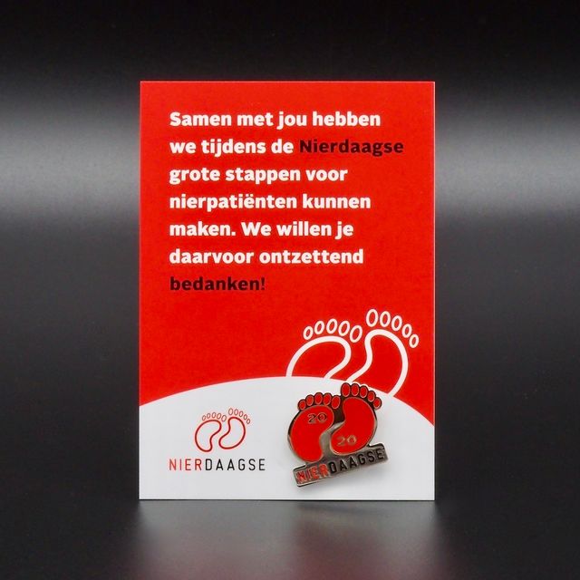 Nierdaagse Pins op gift card