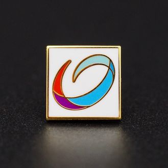 Pin's Passion-Vormen-Pins-Vierkant