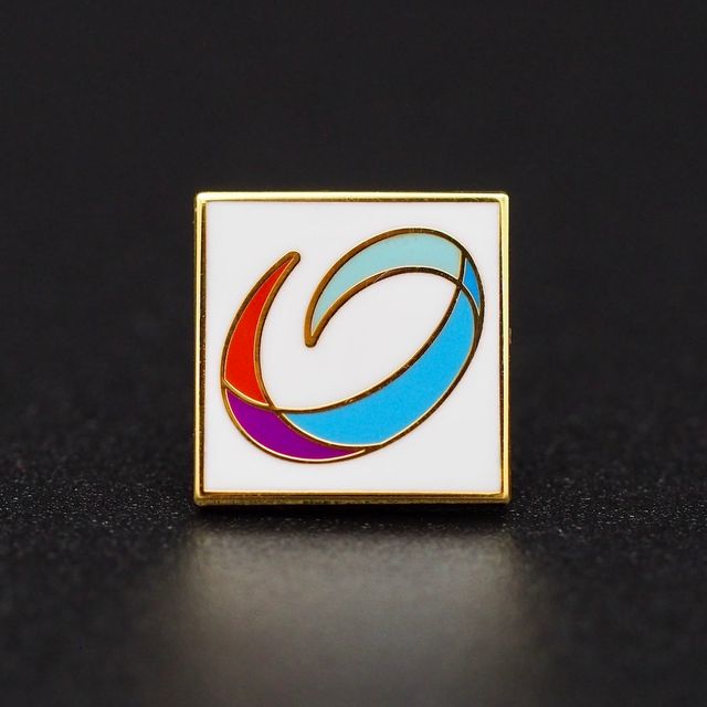Pin's Passion-Vormen-Pins-Vierkant