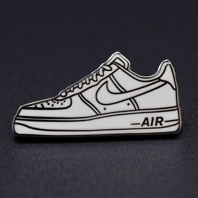 Nike Airforce 1 Pins, Speld in vorm van schoen