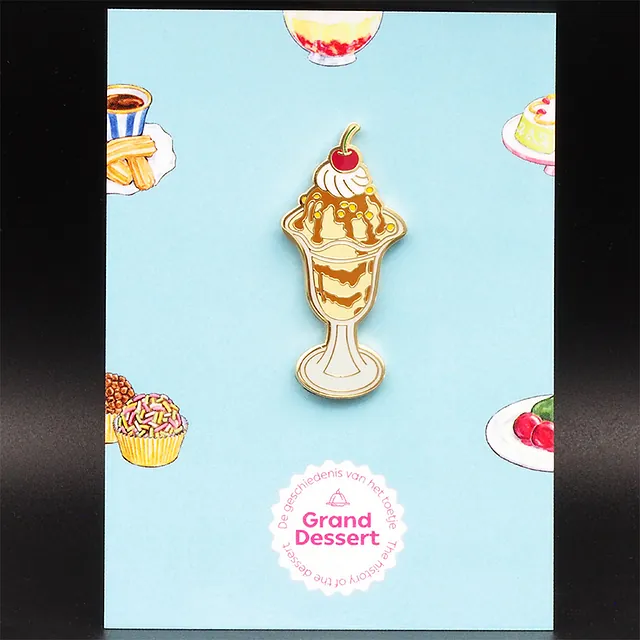 Kunstmuseum Den Haag Grand Dessert Pins op A-7 gift card