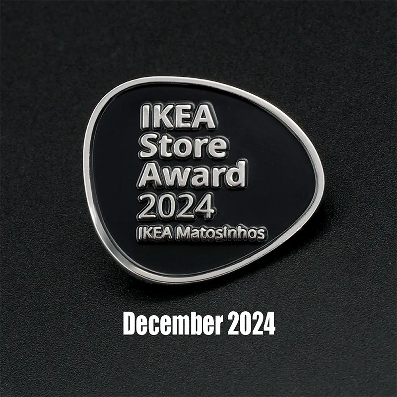 IKEA Store Award 2024 Pins - Speldje in Organische vorm