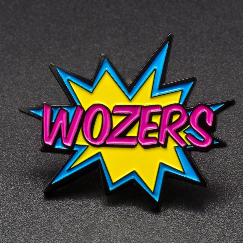 Wozers Pins in Outline vorm