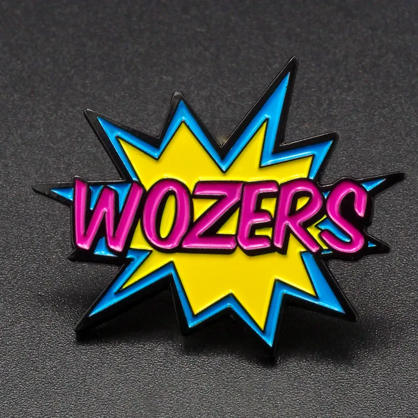 Wozers Pins in Outline vorm